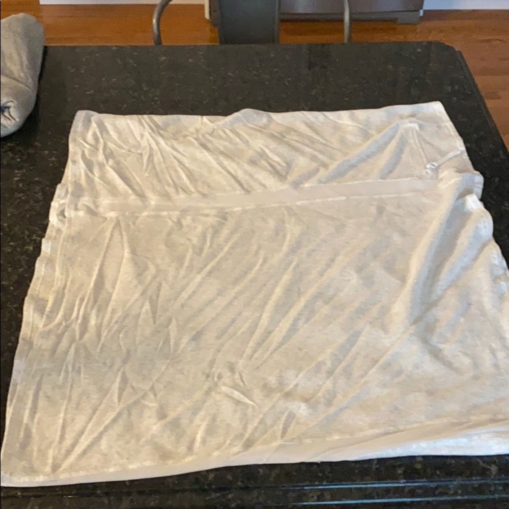 Light gray (oatmeal color) lululemon scarf